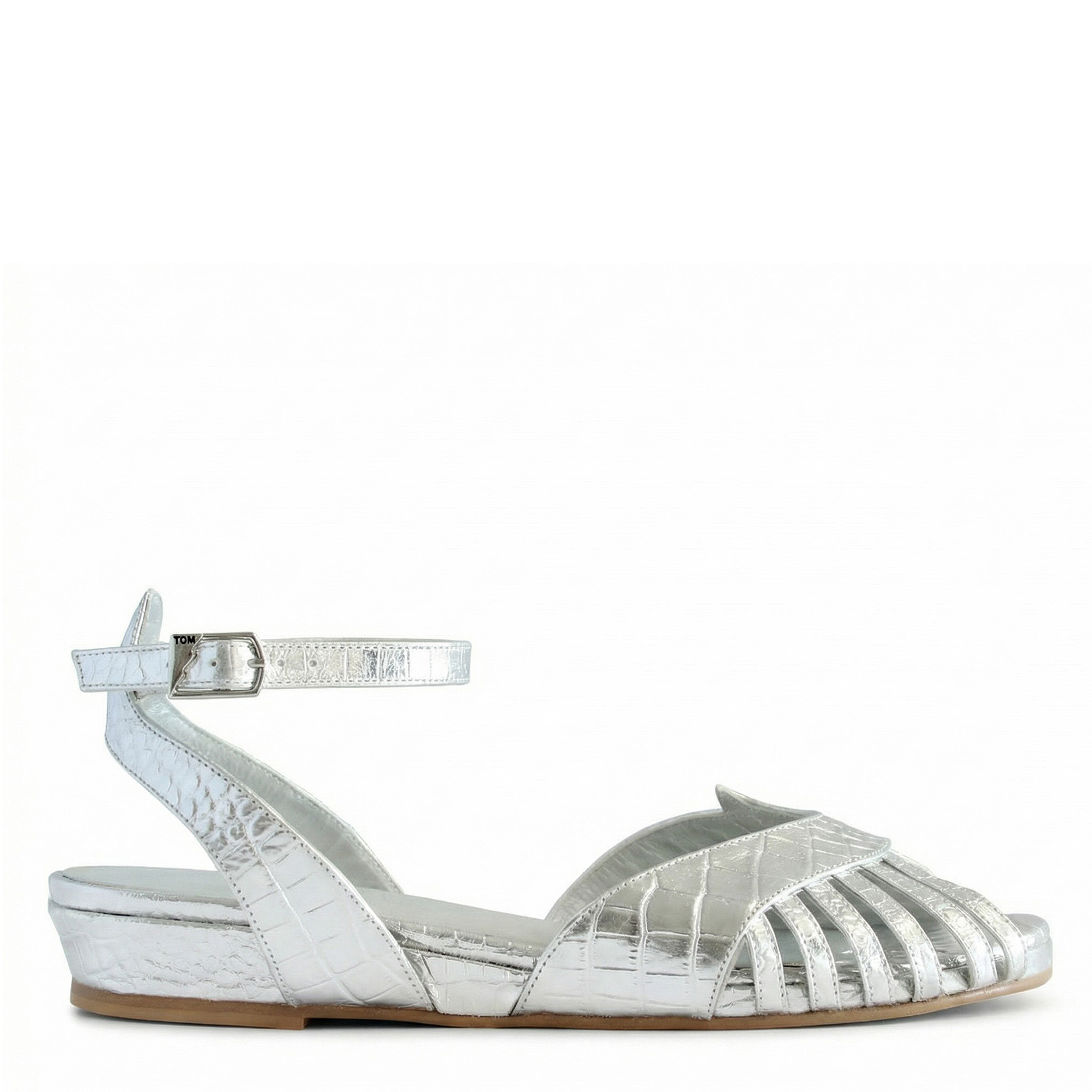 Margaux Kitty Silver Sandals