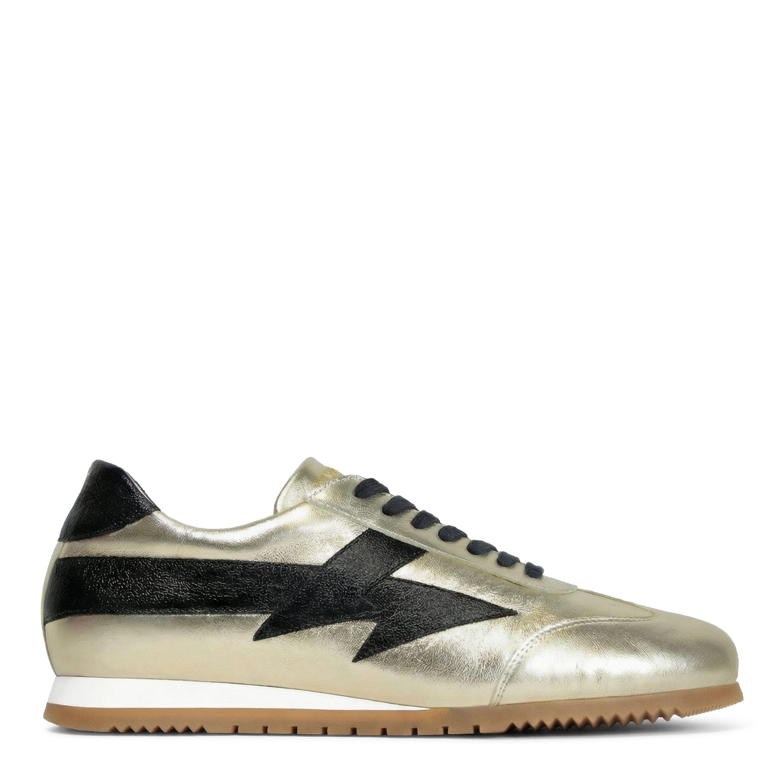 Jogger Bolt Gold Sneakers