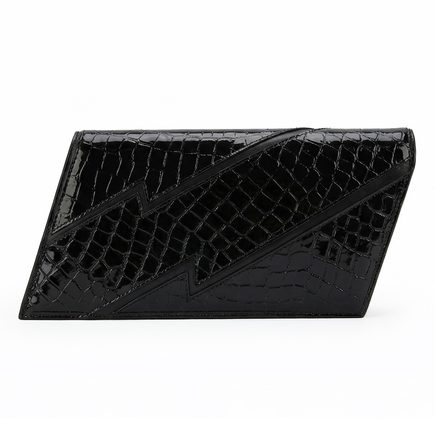 Mia Black Clutch Bag